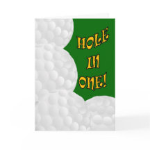 Hole in One Congrats! Golf Success