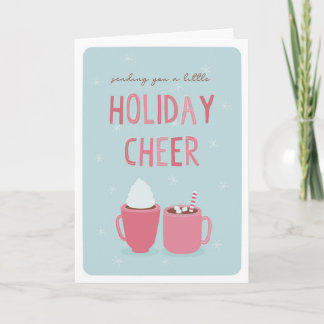 Cartão Holiday Cheer Greeting Card (blank inside)
