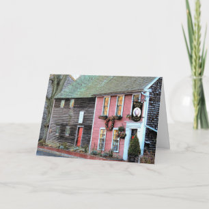 Cartão Holidays - Richard Sparrow House in Plymouth, MA