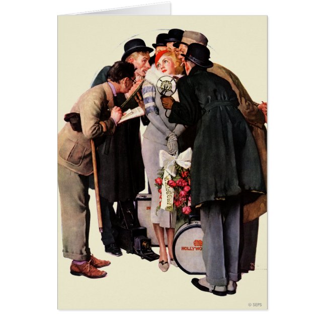 Cartão Hollywood Starlet (Frente)