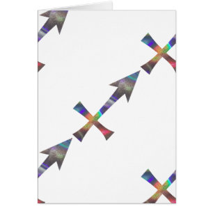 Cartão holograma Sagittarius