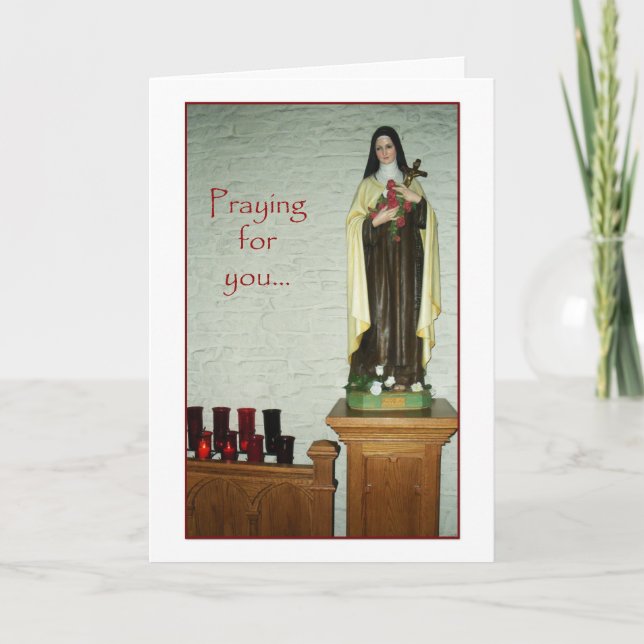 Cartão Holy Angels Catholic Church - Sympathy Card (Frente)