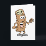 Cartão Holy Cannoli! You're 40! Funny 40th Birthday Card<br><div class="desc">Holy Cannoli! You're 40! Funny 40th Birthday Card. A great greeting card for someone turning forty. This pastry treat is perfect for an Italian man or woman turning forty or for anyone with a sense of humor.</div>