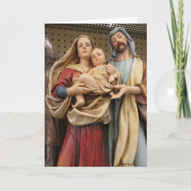 Cartão Holy Family (Frente)