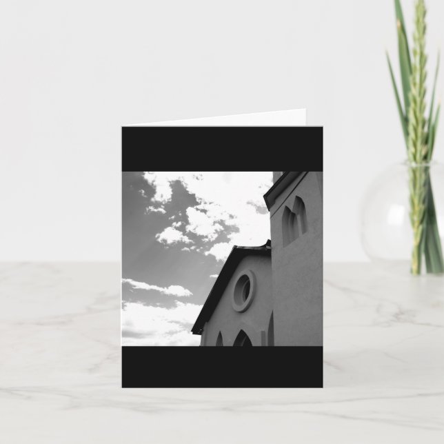 Cartão Holy Family Catholic Mission note card (Frente)