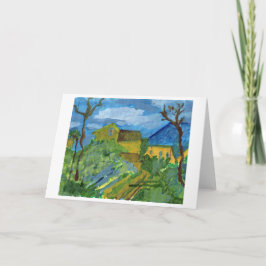 Cartão Homage to Cezanne note card