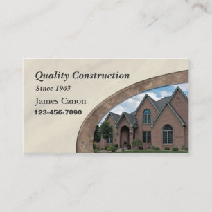 Cartão Home de Remoldling ou de indústria da