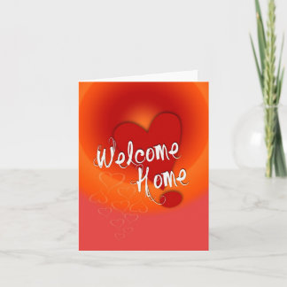 Cartão Home Love Card de boas-vindas
