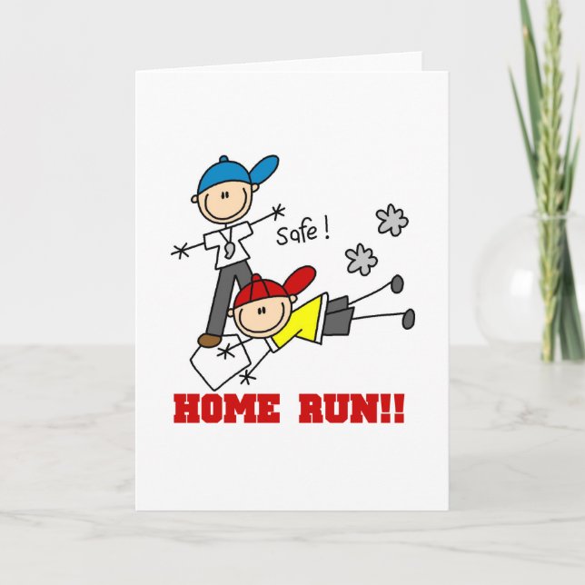 Cartão Home Run Baseball (Frente)