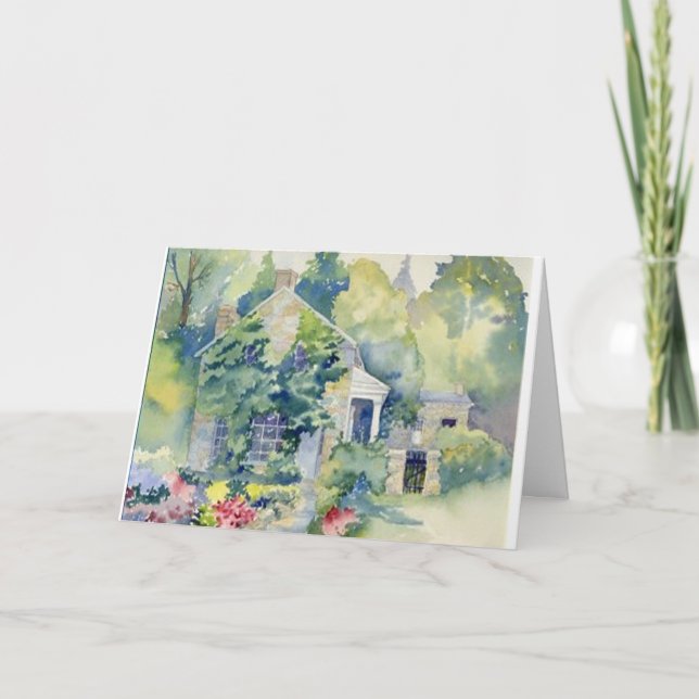 Cartão Home Sweet Home (Frente)