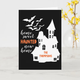 Cartão Home Sweet - Nova placa de saudação doméstica asso