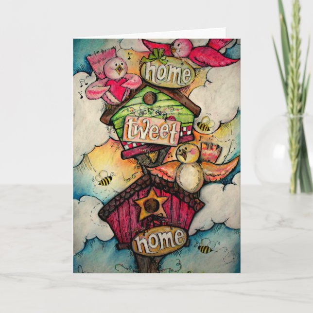 Cartão Home Tweet Home (Frente)