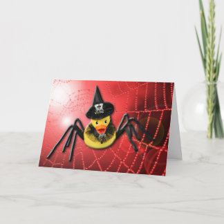Cartão Homem-Aranha Ducky!