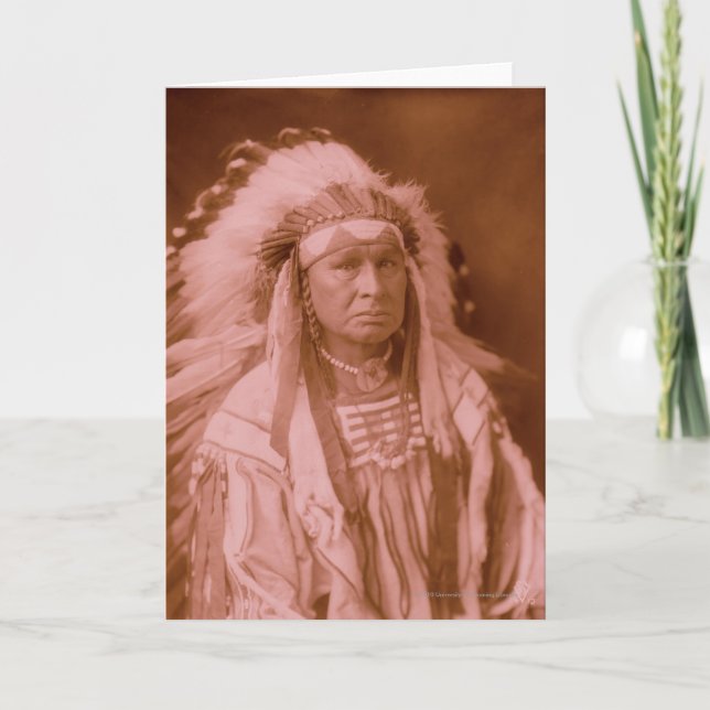 Cartão Homem Branco o governa - Coroa (Frente)