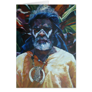 Cartão Homem da ilha