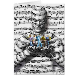 Cartão Homem da música