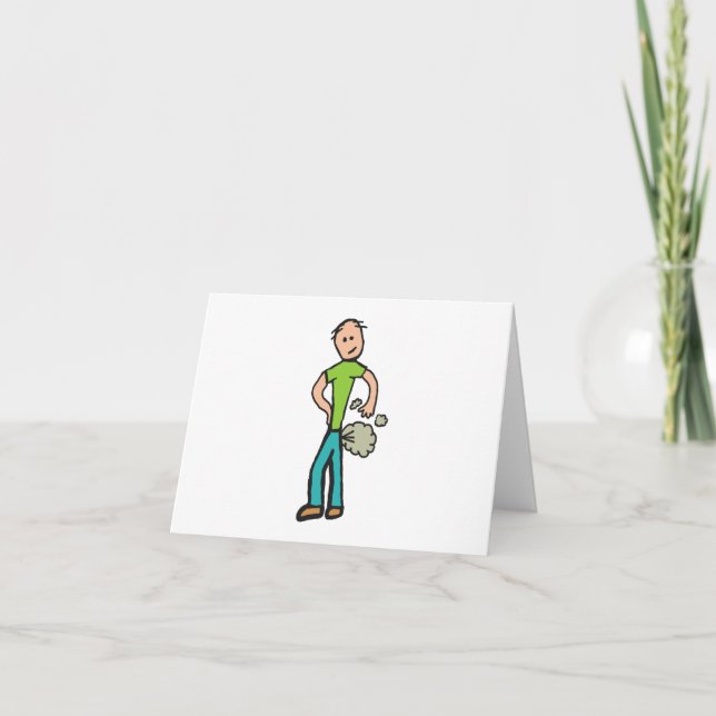 Cartão Homem de Fartura (Frente)