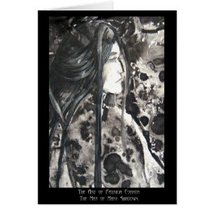 Cartão Homem de muitas sombras