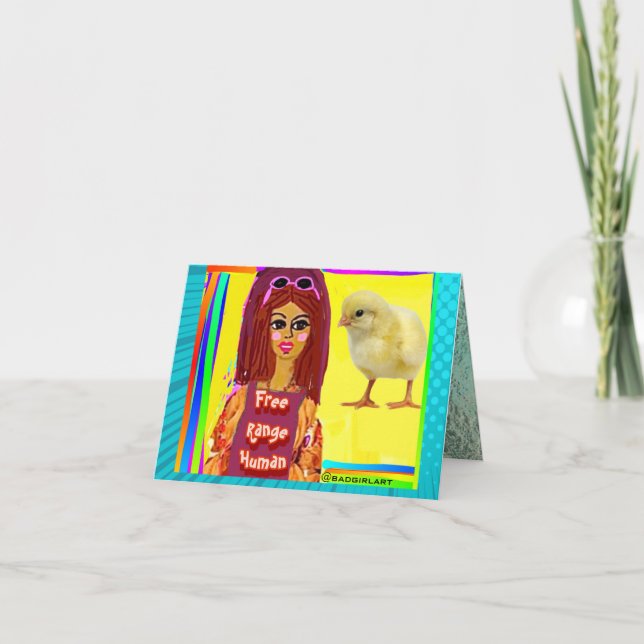 Cartão Homem livre de NOTECARD (Frente)