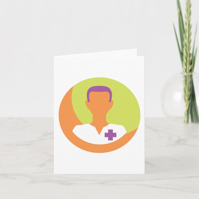 Cartão Homem Médico (Criador carregado)