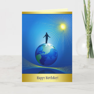 Cartão Homem no Globo