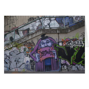 Cartão Homem Roxo