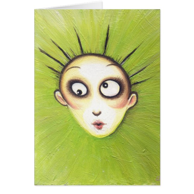 Cartão Homem selvagem (Frente)