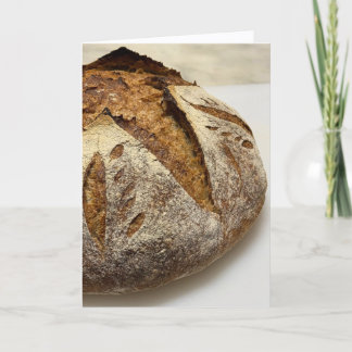 Cartão Homemade Bread Blank Greeting Card