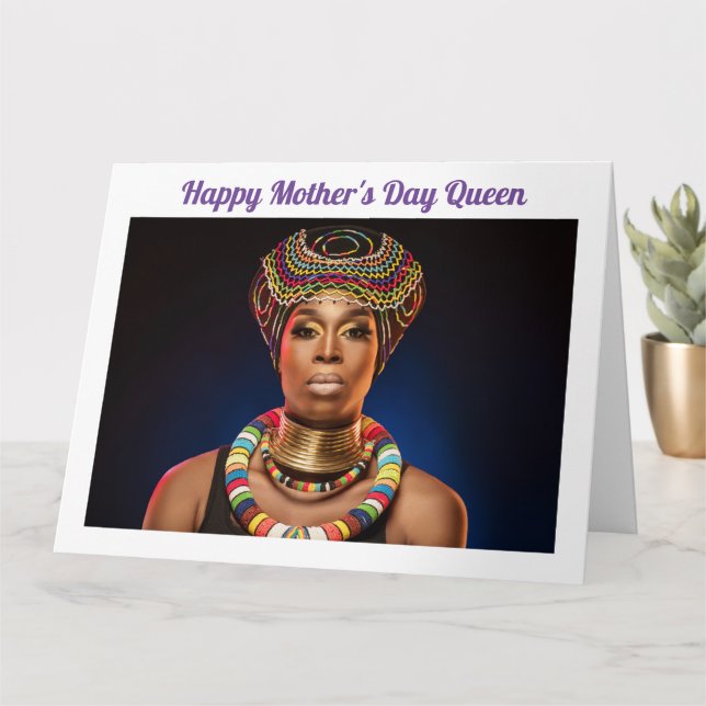 Cartão Homenagem à fé mães (Planta pequena)