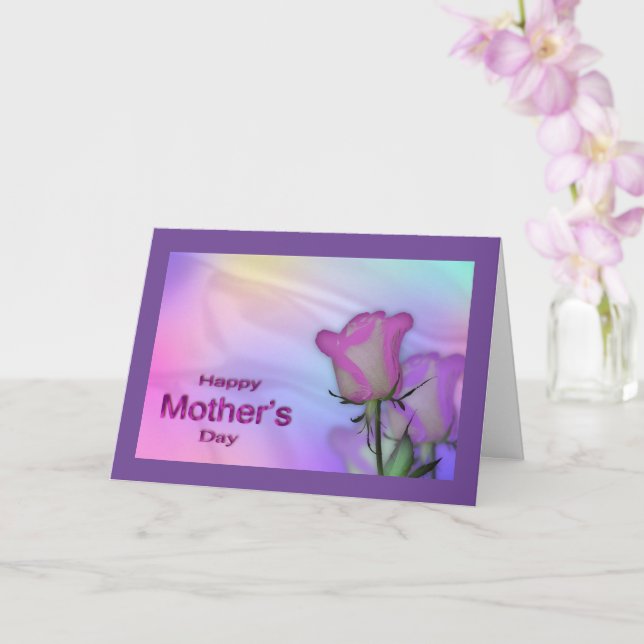 Cartão Homenagem às Mães de Fé (Orquídea)