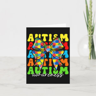 Cartão Homens Arcos do Autismo Sensibilização Mulheres Cr
