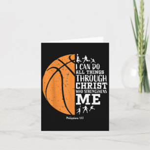 Cartão Homens Cristãos De Basquete Meninos Crianças Gif R