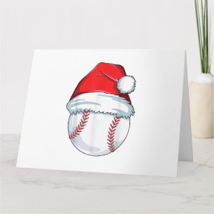 Cartão Homens da Bola Santa Hat de Baseball