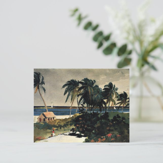 Cartão Homer - Nassau 1899, (Em pé/Frente)