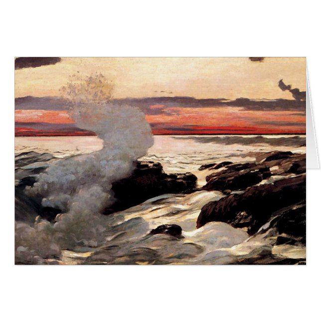 Cartão Homer - West Point, Pescoço de Prout (Frente Horizontal)