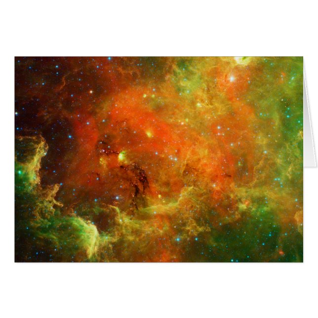 Cartão Homologações do Universo Nebula da América do Nort (Frente Horizontal)
