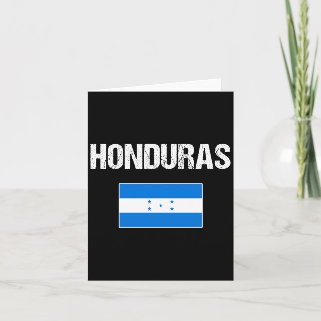 Cartão Honduras (Frente)