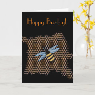 Cartão Honey Bee Birthday