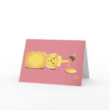 Honey Bee Mother's Day Card