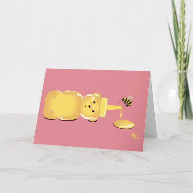 Cartão Honey Bee Mother's Day Card (Frente)