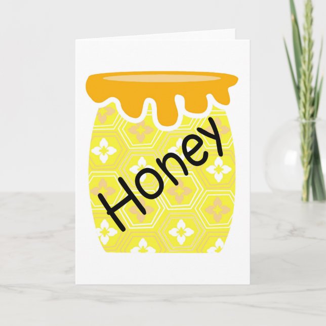 Cartão Honey Jar Greeting Card (Frente)