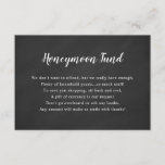 Cartão Honeymoon de casamento | quadro<br><div class="desc">Tudo bem pedir dinheiro!  Hoje em dia,  muitos casais vivem sozinhos há anos antes do casando e têm todos os bens domésticos necessários.  Aqui está uma maneira fofa de salvar seus convidados algum tempo e problemas pedindo dinheiro em vez de um presente.</div>