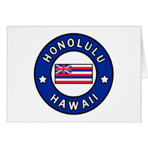Cartão Honolulu Havaí
