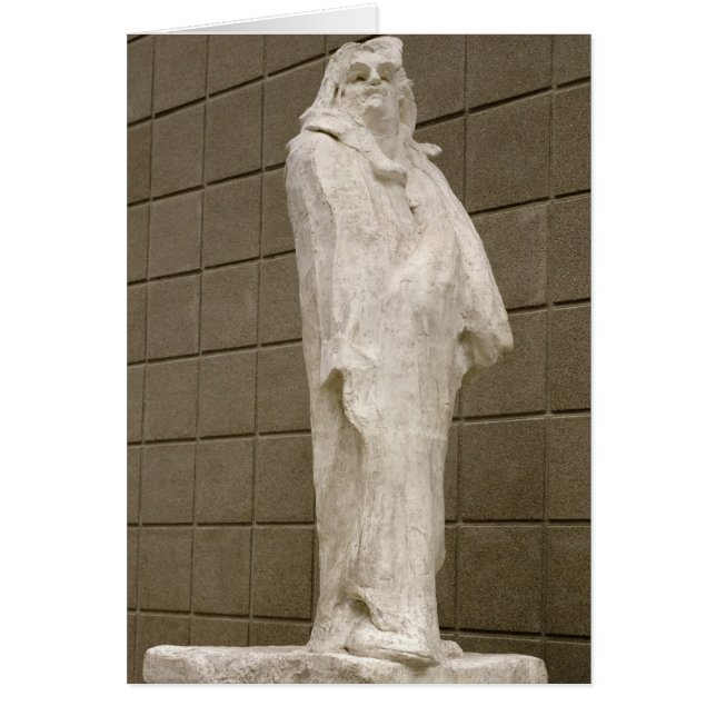 Cartão Honore de Balzac 1897 (Frente)