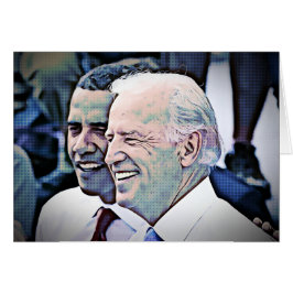 Cartão Honra, dignidade e classe, Obama e BIden Card