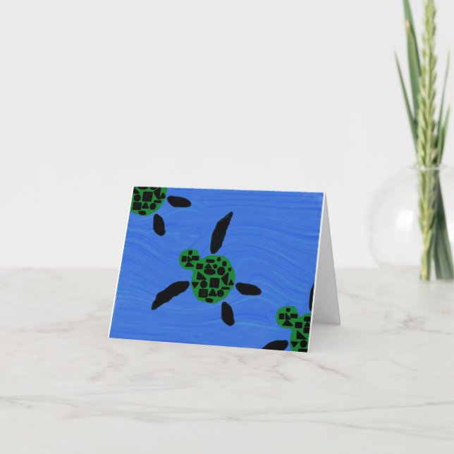 CARTÃO HONU NOTE CARD (HAWAIIAN SERIES) (Frente)