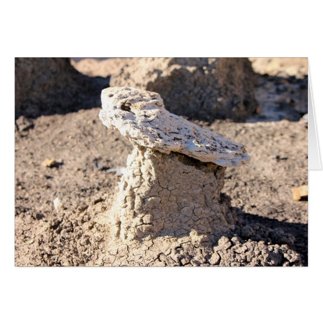 Cartão Hoodoo, San Juan Badlands (Frente Horizontal)