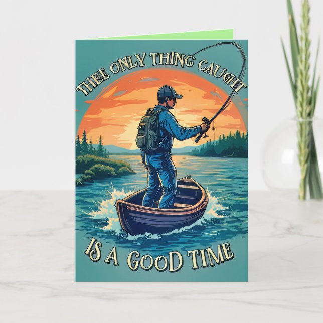 Cartão Hooked on Celebrating  (Frente)