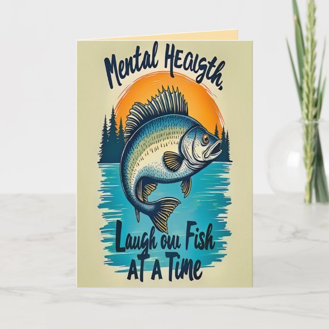 Cartão Hooked on Happiness Birthday  (Frente)