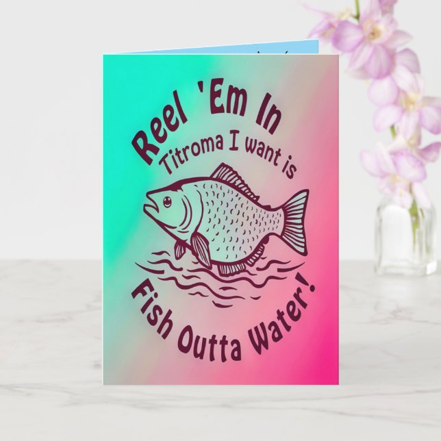 Cartão Hooked on You  (Orquídea)